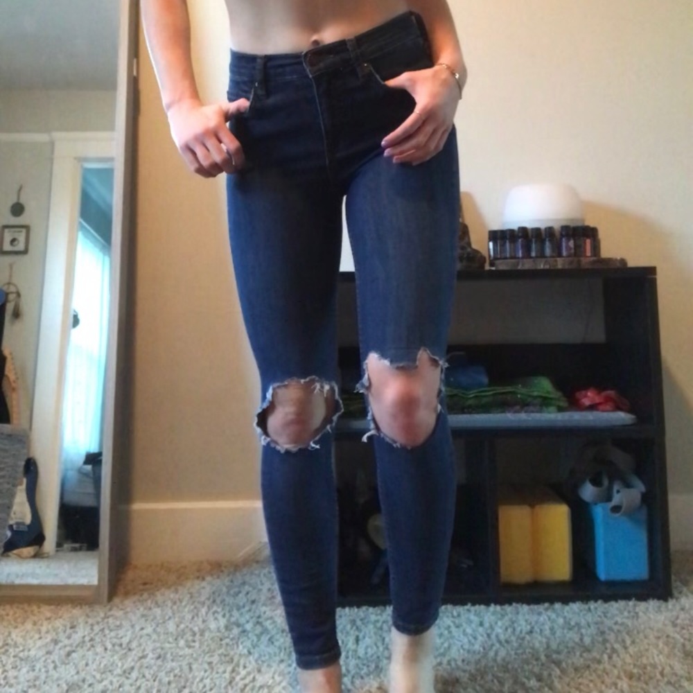 Free People | High waisted Denim Jeans